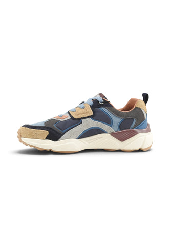 COLMAR Sneakers Uomo Blu Beige Multicolore GARNER-W-085-AI27