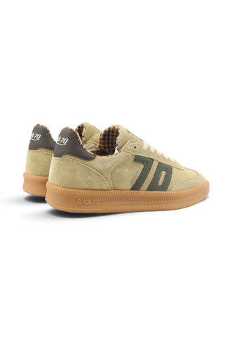BACK70 Sneakers Uomo Beige Verde 108028-000034-AI27