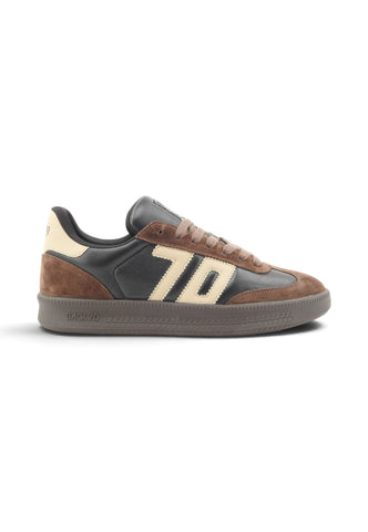 BACK70 Sneakers Uomo Marrone Nero 108028-000035-AI27