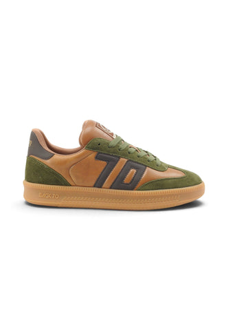 BACK70 Sneakers Uomo Marrone Verde 108028-000038-AI27
