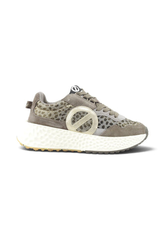 NO NAME Sneakers Donna Grigio Nero Animalier NNVESL043A-AI27