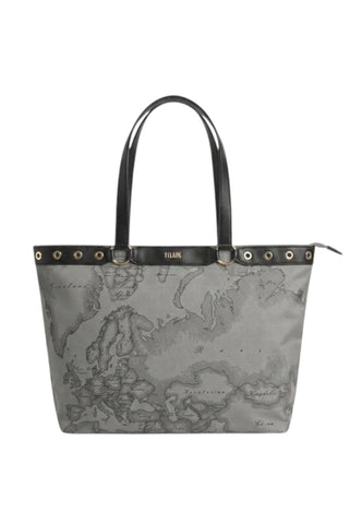 ALVIERO MARTINI Borsa Shopper Donna Grigio Nero LG019449-AI27-0030