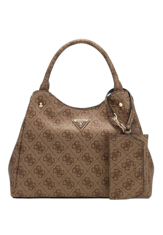 GUESS Borsa A Mano Donna Beige Marrone HWSG2484220-AI27-LTL