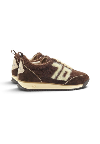 BACK70 Sneakers Donna Marrone Beige 108009-000161-AI27