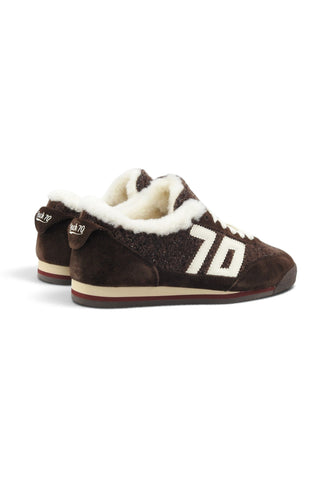 BACK70 Sneakers Donna Marrone Bianco 108029-000054-AI27