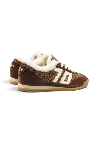 BACK70 Sneakers Donna Marrone Beige 108029-000057-AI27