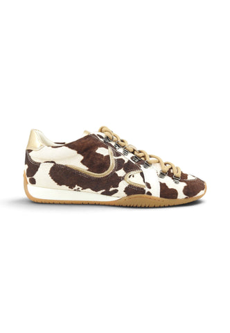 CAFE NOIR Sneakers Donna Bianco Marrone Animalier C1DL8302-AI27-M138