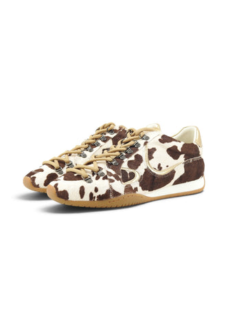 CAFE NOIR Sneakers Donna Bianco Marrone Animalier C1DL8302-AI27-M138
