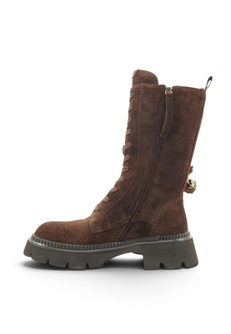 GIO+ Anfibi Stivaletti Donna Marrone GRETA01E-M-AI27