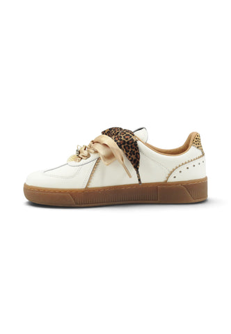 GIO+ Sneakers Donna Bianco Beige BLUE030-B-AI27