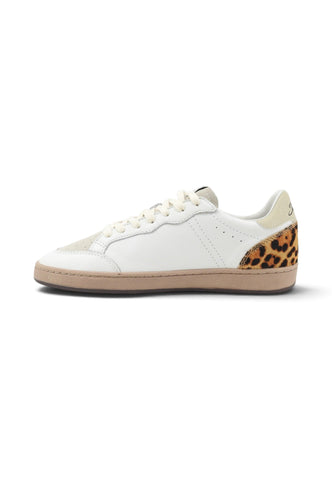 SUN68 Sneakers Donna Bianco Marrone Animalier Z46249-AI27-0193