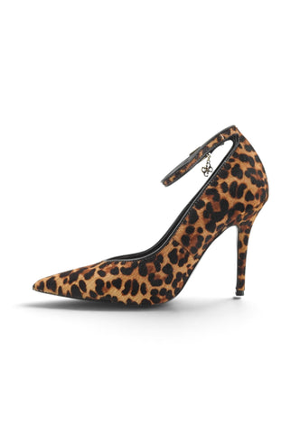 GUESS Décolleté Donna Marrone Nero Animalier FLFNA3LEA08-AI27-TAN