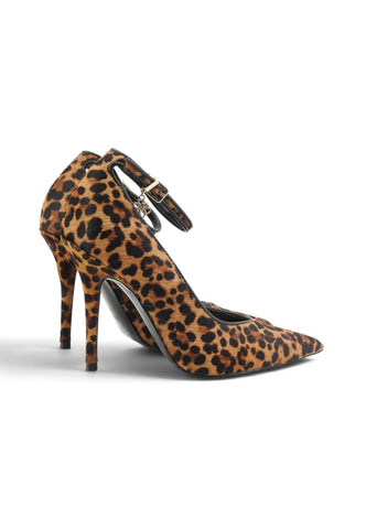 GUESS Décolleté Donna Marrone Nero Animalier FLFNA3LEA08-AI27-TAN
