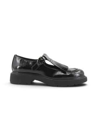 CAFE NOIR Mocassini Donna Nero Frange C1EA9007-AI27-N001