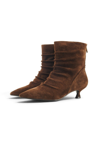 CAFE NOIR Stivaletti Tacco Donna Marrone C1NB6302-AI27-M012