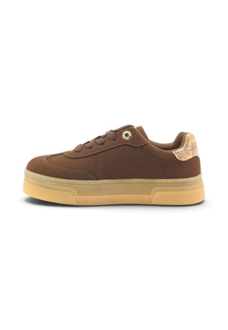 ALVIERO MARTINI Sneakers Donna Marrone Beige Strass 25450318-AI27-X717