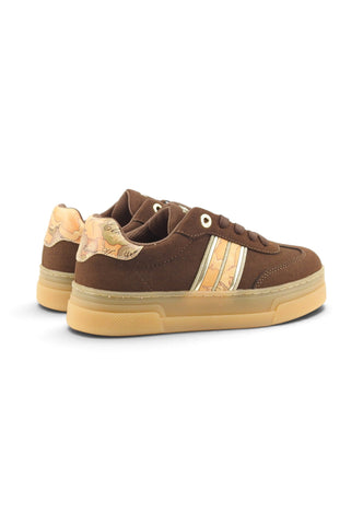 ALVIERO MARTINI Sneakers Donna Marrone Beige Strass 25450318-AI27-X717