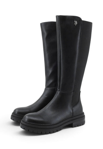 U.S. POLO ASSN. Stivali Donna Nero NIKITA005-AI27-BLK