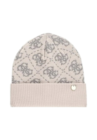 GUESS Sciarpa + Berretto Donna Bianco Grigio GFBOXWP6401-AI27-ONL