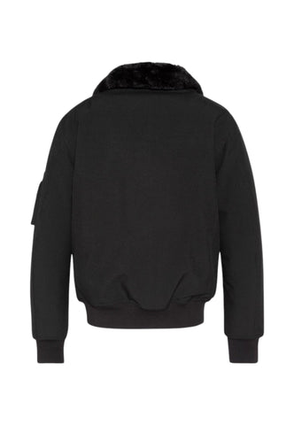 SCHOTT Giacca Bomber Uomo Nero AIRLINES-N-AI27