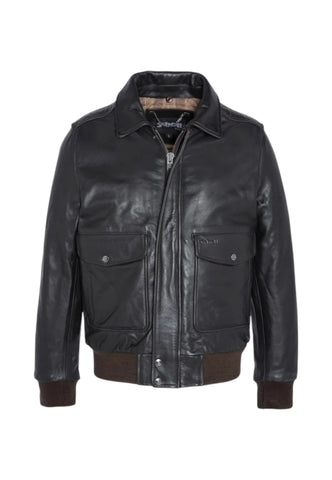 SCHOTT Giacca Pelle Uomo Marrone LC5331X-M-AI27
