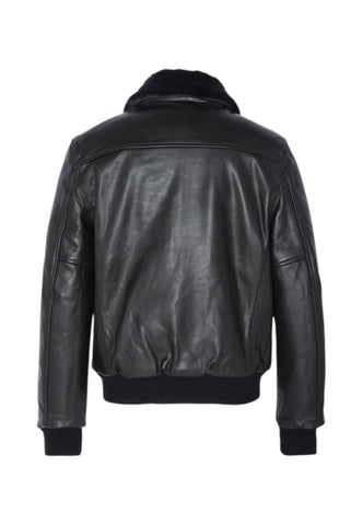 SCHOTT Giacca Bomber Pelle Uomo Nero LC5331X-N-AI27