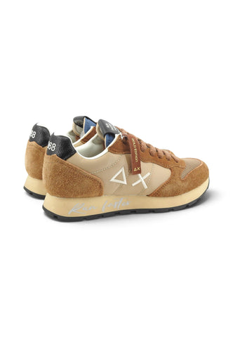 SUN68 Sneakers Uomo Marrone Beige Z46105-AI27-93