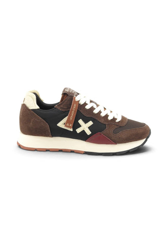 SUN68 Sneakers Uomo Marrone Nero Z46107-AI27-08