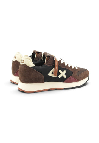SUN68 Sneakers Uomo Marrone Nero Z46107-AI27-08