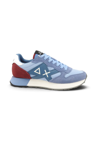 SUN68 Sneakers Uomo Azzurro Bordeaux Z46121-AI27-81