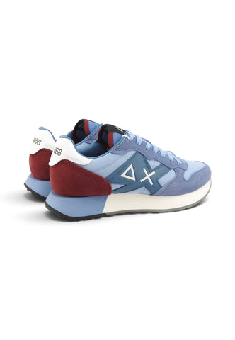SUN68 Sneakers Uomo Azzurro Bordeaux Z46121-AI27-81