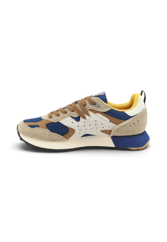 SUN68 Sneakers Uomo Beige Blu Giallo Z46124-AI27-77