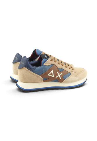 SUN68 Sneakers Uomo Beige Blu Z46122-AI27-77