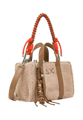 SUN68 Borsa A Mano Donna Beige Y46227-AI27-16