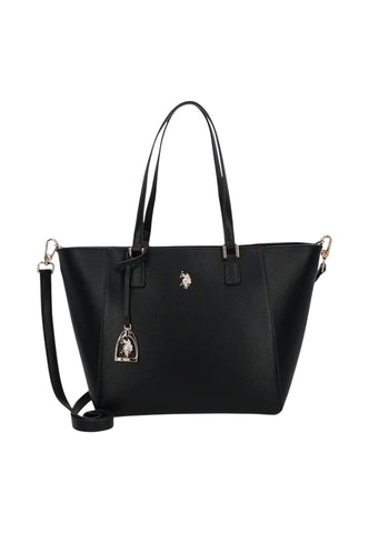 U.S. POLO ASSN. Borsa Shopper Donna Nero BIUJE8908WVP000-AI27