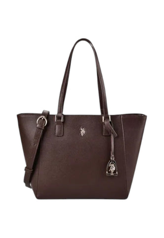 U.S. POLO ASSN. Borsa Shopper Donna Marrone BIUJE8908WVP511-AI27