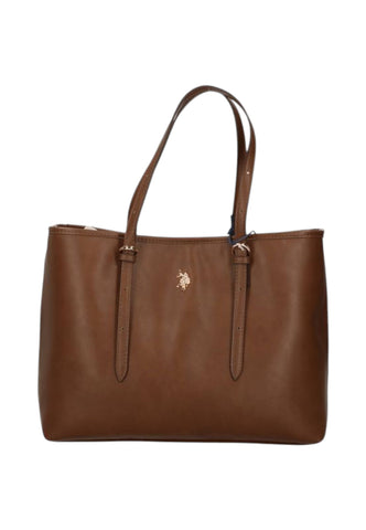 U.S. POLO ASSN. Borsa Shopper Donna Marrone BIU4B8935WVP500-AI27