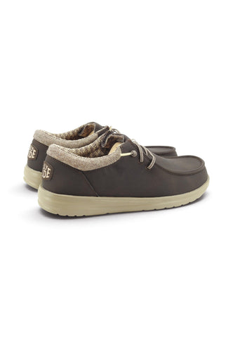 HEY DUDE Stringate Paul Uomo Marrone Beige HD43352-AI27-2IV