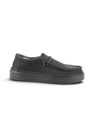 HEY DUDE Stringate Rev Tumbled Uomo Nero HD45847-AI27-060