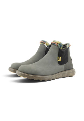 HEY DUDE Stivaletti Branson Classic Uomo Verde Nero HD42065-AI27-3N0
