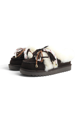 COLORS OF CALIFORNIA Sabot Donna Marrone Bianco HCSHEAR06-AI27-CHOC