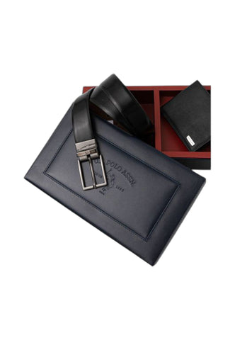 U.S. POLO ASSN. Box Cintura + Portafogli Uomo Nero WIU6L2681MHA000-AI27