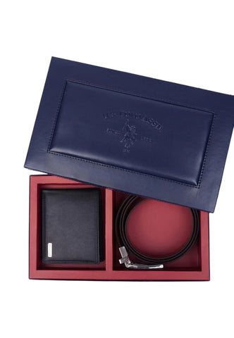 U.S. POLO ASSN. Box Cintura + Portafogli Uomo Blu WIU6L2681MHA212-AI27