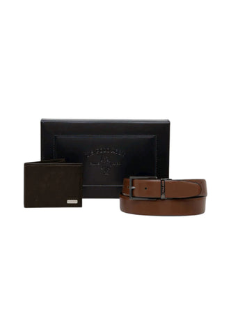 U.S. POLO ASSN. Box Cintura + Portafogli Uomo Marrone WIU6L2681MHA500-AI27