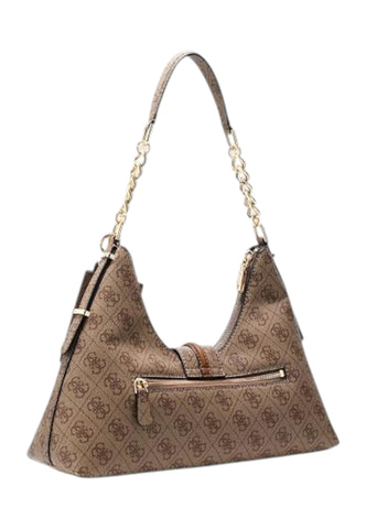 GUESS Borsa A Spalla Donna Beige Marrone HWSG2378010-AI27-LTL