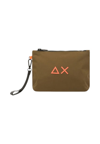SUN68 Pochette Uomo Verde Arancione W46101-AI27-19