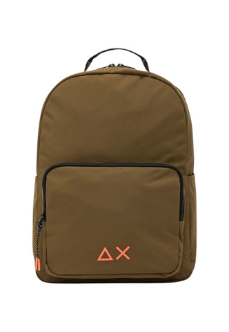 SUN68 Zaino Uomo Verde Arancione W46105-AI27-19