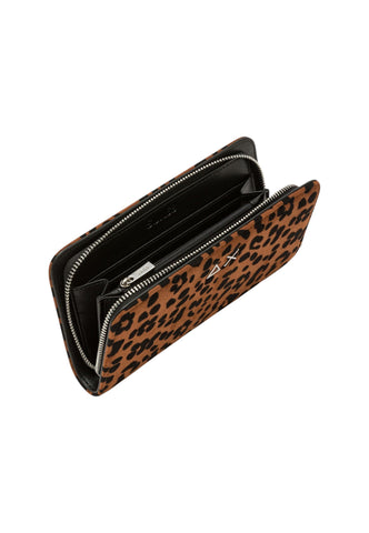 SUN68 Portafogli Donna Marrone Nero Animalier Y46237-AI27-7111