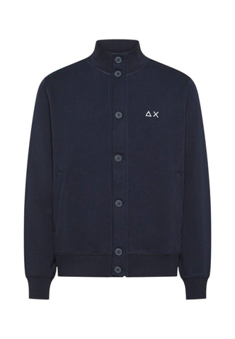 SUN68 Felpa Uomo Blu F46105-AI27-07