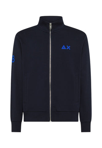 SUN68 Felpa Uomo Blu F46129-AI27-07